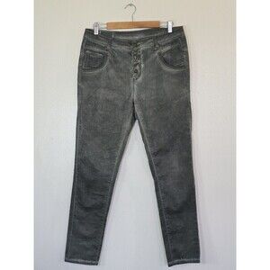 Bianco Blake Boyfriend Jeans Womens Size 30 Olive Green Skinny Jeans